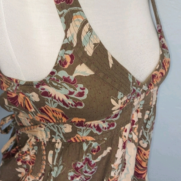 Free People dress floral empire waist 10 - Picture 5 of 13
